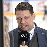 Tre Kronors general manager Josef Boumedienne under Beijer Hockey Games.