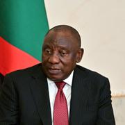  Sydafrikas president Cyril Ramaphosa.