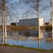 Översvämningar i Haparanda. 