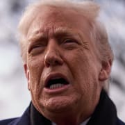 Europeiska rådets ordförande António Costa och USA:s president Donald Trump. 