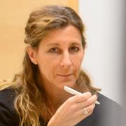 Arkivbild från rättegångssalen: Clea Sangborn.