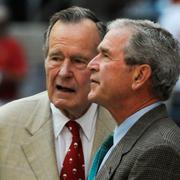 George H W Bush och George W Bush.