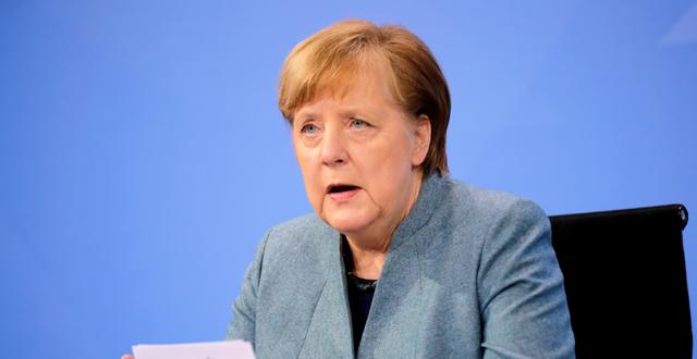 Angela Merkel/Arkivbild Hannibal Hanschke / TT NYHETSBYRÅN