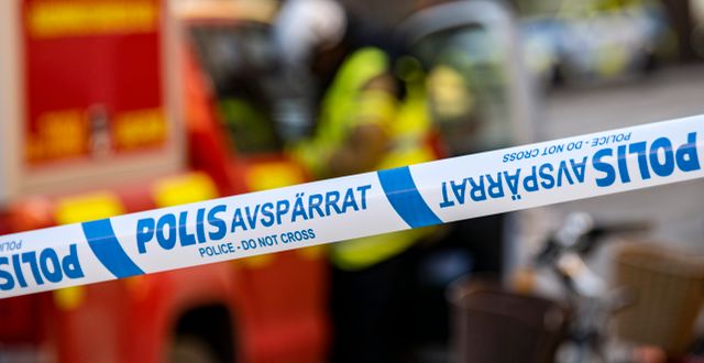 Polis och räddningstjänst. Arkivbild. Johan Nilsson/TT
