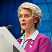 EU-chefen Ursula von der Leyen. 