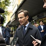 Statsminister Ulf Kristersson (M).