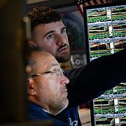 Investerare på Wall Street.