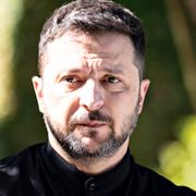 Volodymyr Zelenskyj. Arkivbild från tidigt i juli. 