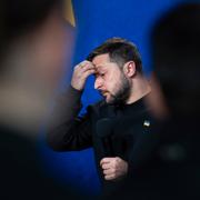 Ukrainas president Volodymyr Zelenskyj väntas närvara i Davos.