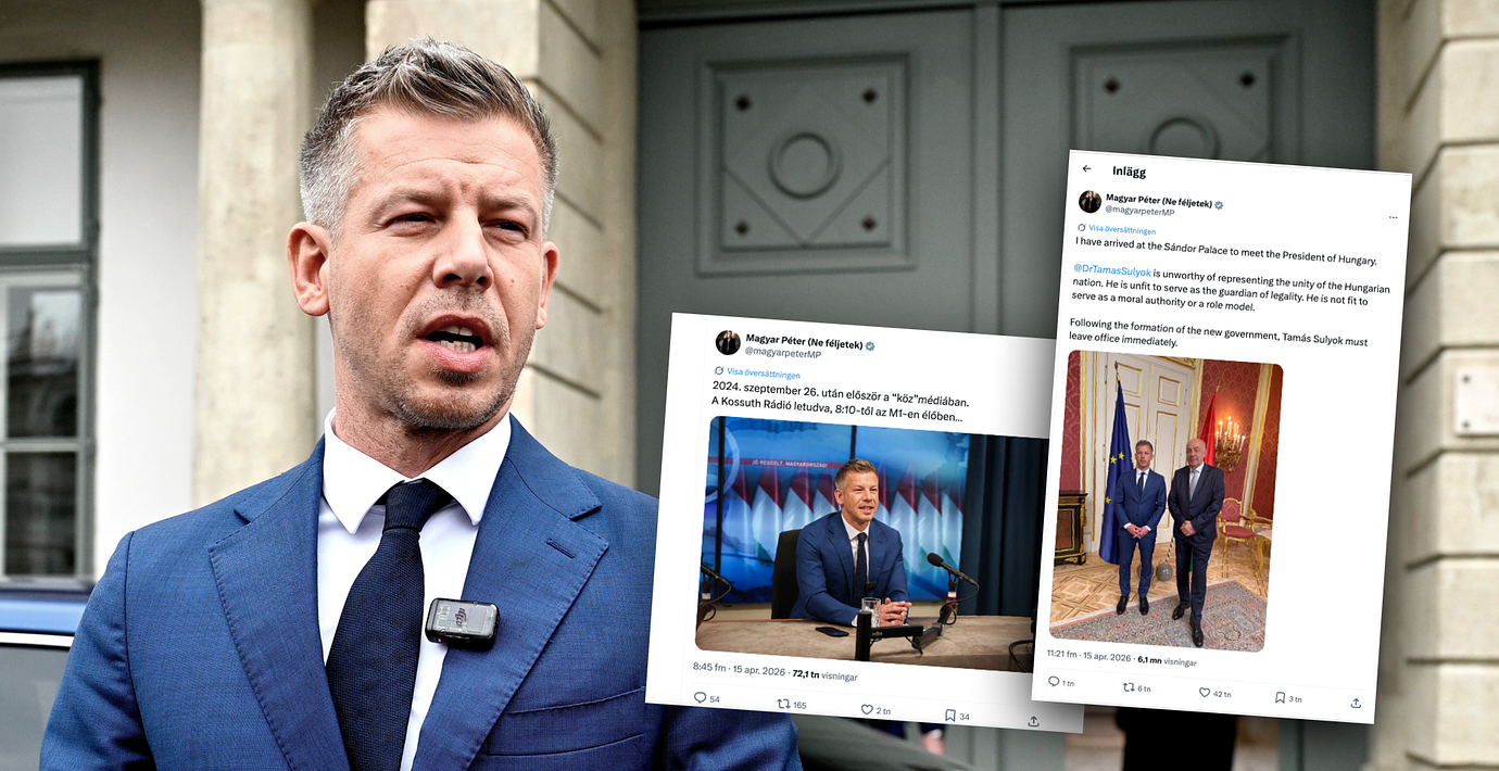 Péter Magyar har valts till att vara Ungerns nya premiärminister. På onsdagen besökte han Ungerns president.