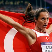 Asli Çakir Alptekin firar sitt OS-guld 2012.