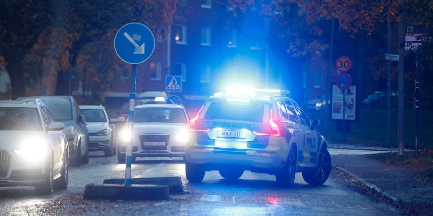 Polisinsatsen.