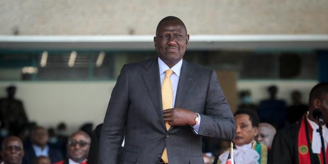 Kenyas president William Ruto.  Brian Inganga / AP