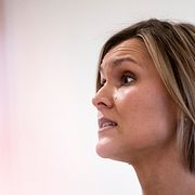 Islands statsminister Kristrún Mjöll Frostadóttir. Arkivbild.