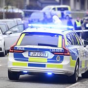 Arkivbild från Södertälje, 2 april.