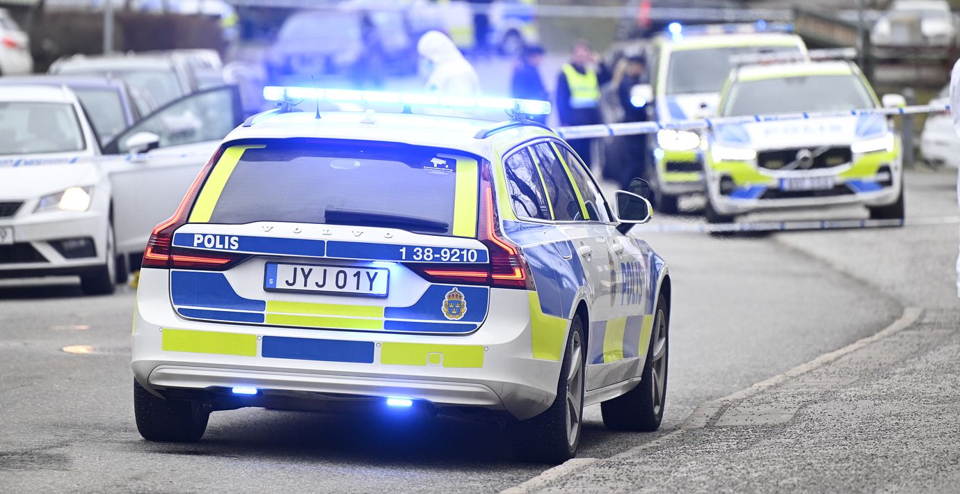 Arkivbild från Södertälje, 2 april.