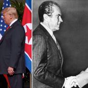 Kim Jong-Un och Donald Trump / Richard Nixon och Mao Zedong