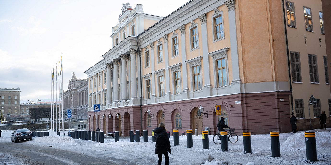 
Utrikesdepartementet i Stockholm.