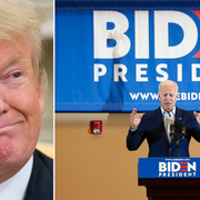 Joe Biden och Donald Trump.