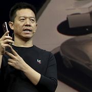Jia Yueting vid en presentation av en batteridriven konceptbil i april 2016