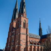 Uppsala domkyrka.