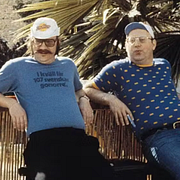 Weiron Holmberg/Sven Melander och Weiron Holmberg i ”Sällskapsresan”.