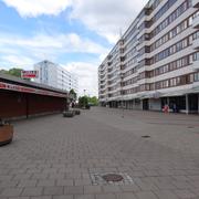 Friskväderstorget i Norra Biskopsgården.