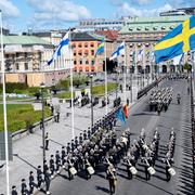 Välkomstceremoni i Stockholm