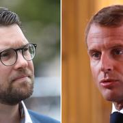 Jimmie Åkesson. Emmanuel Macron.