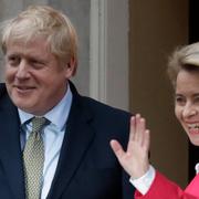 Boris Johnson och Ursula von der Leyen.