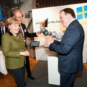 Angela Merkel, Stefan Löfven.