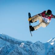 Shaun White på Sotji-banan.