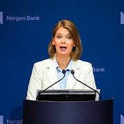 Norges centralbankschef Ida Wolden Bache.