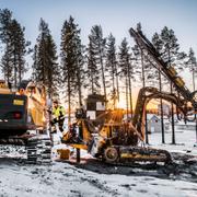 Byggboom i Skellefteå, arkivfoto.