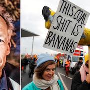 Johan Rockström/Demonstration inför klimattoppmötet i Berlin. 