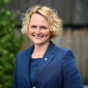 Centerpartiets partiledare Anna-Karin Hatt.
