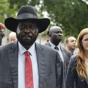 Sydsudans president Salva Kiir. Arkivbild.