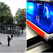 En av händelserna inträffade vid medborgarplatsen på Södermalm. Arkivbider. 