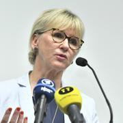 Utrikesminister Margot Wallström (S) 