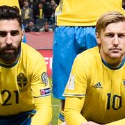 Jimmy Durmaz och Emil Forsberg.