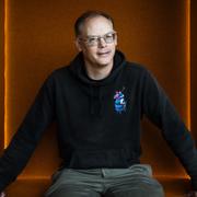 Tim Sweeney under ett besök i Stockholm i somras