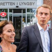 Morten Messerschmidt med sin partner Dot Wessmann