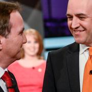 Stefan Löfven och Fredrik Reinfeldt.