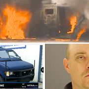 James Boulware köpte sin bepansrade skåpbil på ebay.