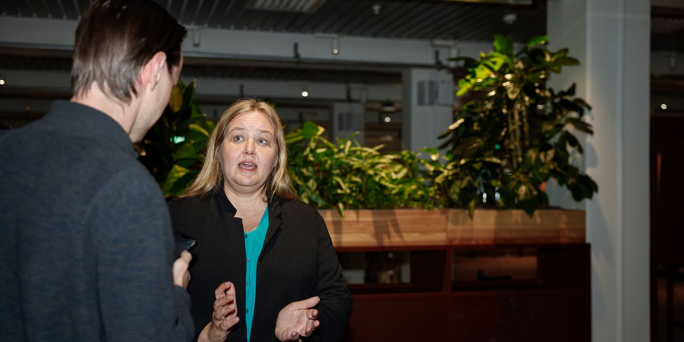 Vänsterpartiets vice partiledare Ida Gabrielsson.