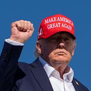 President Donald Trump i måndags.