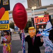 Demonstrationer i Tel Aviv. 
