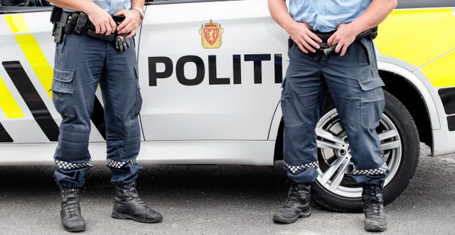 Polis i Oslo. Kallestad, Gorm / TT NYHETSBYRÅN