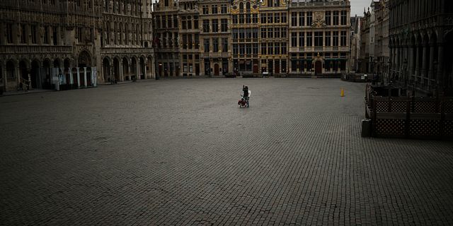 Grand Place i Bryssel. Francisco Seco / TT NYHETSBYRÅN