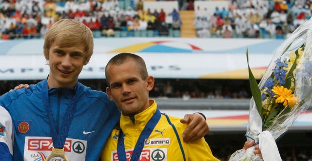 Silnov kom etta och Holm trea vid EM i Göteborg 2006. Pontus Lundahl / TT / TT NYHETSBYRÅN